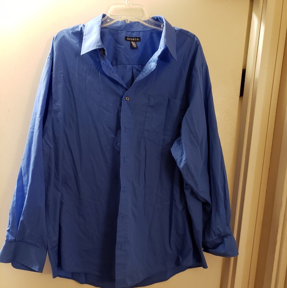 Men's long sleeve dress shirt